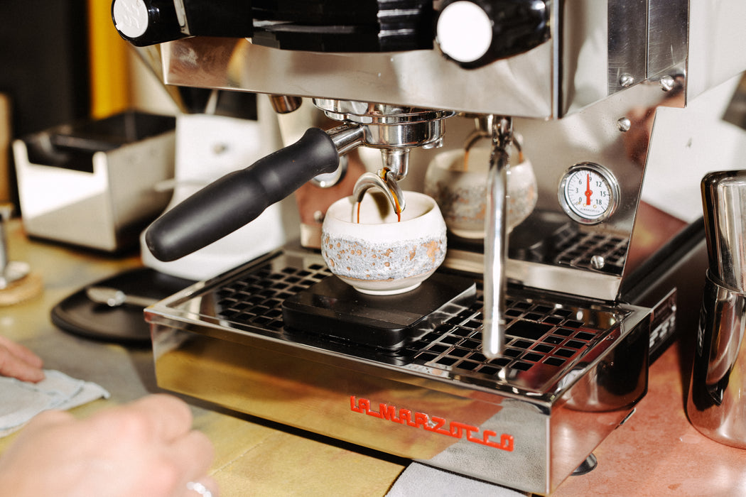 La Marzocco Mini + Lux D Grinder + 3 Month Subscription Bundle